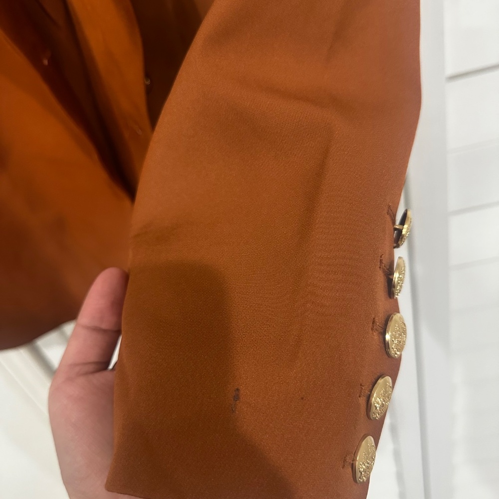 Blazer /Women's ALEXIA ADMOR Farrah Twill Classic Double Breasted Jacket - Picture 3 of 10